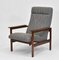 Mid-Century Reupholstered Guy Rogers Armchair, Image 1