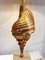 Gilt Bronze Shell and Marble Table Lamp from Maison Charles 2
