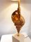 Gilt Bronze Shell and Marble Table Lamp from Maison Charles 3