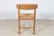 J39 Folkchairs Stühle von Børge Mogensen für FDB Møbler, 1960er, 4er Set 4