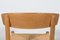 J39 Folkchairs Chairs by Børge Mogensen for FDB Møbler, 1960s, Set of 4, Image 6