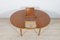 Runder ausziehbarer Esstisch und Stühle von McIntosh, 1960er, 5er Set 8