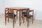 Mid-Century Teak Dining Table and Chairs Set by Hans Olsen for Frem Røjle, 1950s, Set of 5 4