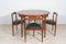 Mid-Century Teak Dining Table and Chairs Set by Hans Olsen for Frem Røjle, 1950s, Set of 5 5