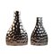 Futurist Metal Vases, Set of 2 1