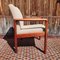 Danish Teak and Wool Easy Chairs, 1960s, Set of 2, Image 5