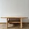 Large Mid-Century Danish Freeform Pine Coffee Table 1