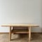 Grande Table Basse Mid-Century en Pin 7