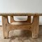 Grande Table Basse Mid-Century en Pin 5