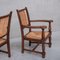 Mid-Century French Armchairs, Set of 2 3