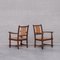 Mid-Century French Armchairs, Set of 2 5