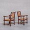 Mid-Century French Armchairs, Set of 2 1
