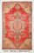 Handwoven Wool Antique Oushak Rug 1