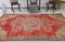 Handwoven Wool Antique Oushak Rug, Image 4