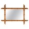 French Faux Bamboo Mirror 1