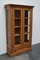 French Rustic Pine Bookcase Tableware Cabinet, 1930s, Image 6