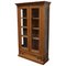 French Rustic Pine Bookcase Tableware Cabinet, 1930s, Image 1