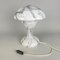 Vintage Marbled Glass Mushroom Table Lamp, 1930s, Image 4