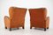 Large Wing Chairs, Czechoslovakia, 1940s, Set of 2 6