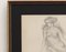 Guillaume Dulac, Portrait of Seated Nude, 1920s, Pencil Drawing, Framed 3