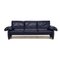 Blue Leather DS 10 Three-Seater Sofa from De Sede 1