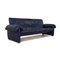 Blue Leather DS 10 Three-Seater Sofa from De Sede, Image 7