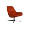Orange Leather DS 144 Armchair from De Sede 1