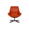 Orange Leather DS 144 Armchair from De Sede 7