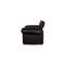 2-Seater Black Leather Sofa from De Sede 10
