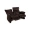 Soft Dark Brown Leather 2-Seater Sofa from Himolla 3