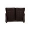 Soft Dark Brown Leather 2-Seater Sofa from Himolla 9
