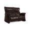 Soft Dark Brown Leather 2-Seater Sofa from Himolla, Image 7