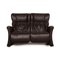 Soft Dark Brown Leather 2-Seater Sofa from Himolla 1