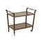 Beech Serving Trolley, Italy, 1940s-1950s, Image 1