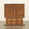 Display Cabinet in Walnut Burl Veneer, Italy, 1920s-1930s 12