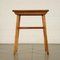 Small Table in Beech & Back-Treated Glass, Italy, 1950s, Image 12