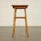 Small Table in Beech & Back-Treated Glass, Italy, 1950s, Image 13