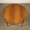Table in Beech & Mahogany Veneer, Italy, 1960s 4