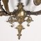 Four-Arm Sconces in Gilded Bronze, Italy, 20th Century, Set of 3 6