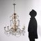 Neoclassical Style Glass Chandelier, Italy, 20th Century, Image 2