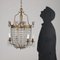 Chandelier in Brass & Glass, Italy, 20th Century, Image 2