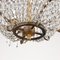 Chandelier in Brass & Glass, Italy, 20th Century, Image 8