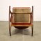 Rocking Armchair in Leatherette, 1950s 7