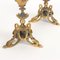 Gilt Metal Candlesticks with Volutes, Set of 2, Image 8