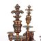 Bronze Clock with Candleholders, Set of 3 10
