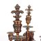 Bronze Clock with Candleholders, Set of 3, Image 10