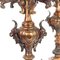 Bronze Clock with Candleholders, Set of 3 12