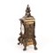 Bronze Clock with Candleholders, Set of 3 7