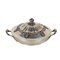 Silver Lidded Box with Handles 1