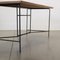 Tisch aus Metall, Resopal & Holz, 1960er 3